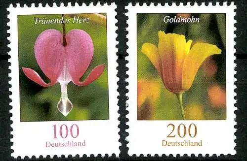 Deutschland (BRD), MiNr. 2547 und 2568, mit Zählnummer, postfrisch - 607573