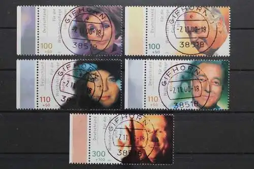 Deutschland (BRD), MiNr. 2143-2147, zentrisch Gifhorn, gestempelt - 658267