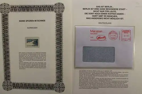 Irrtümer auf Briefmarken, Vordruckalbum mit 64 Blättern - 706957