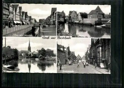 Buxtehude, Ost- und Westfleet, Zwinger, Hafen, Breitestraße - 413248