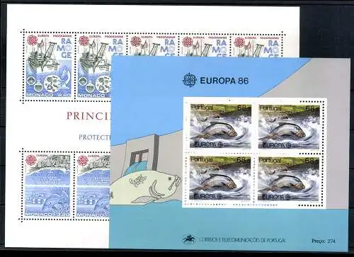 Europa Union (CEPT) Jahrgang 1986, 35 Länder, postfrisch/MNH - 608108