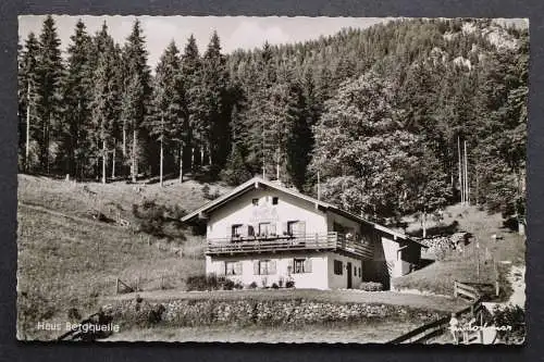 Berchtesgaden, Königssee Haus Bergquelle, Bes. W. Lenz - 422283