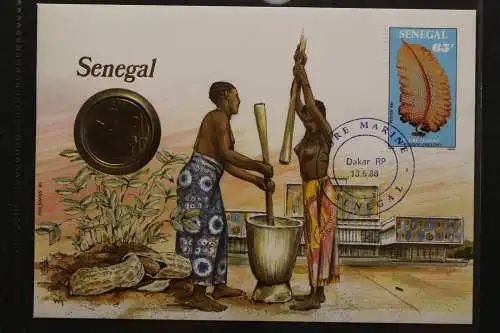 Senegal, Numisbrief, 13.6.1988 - 657113