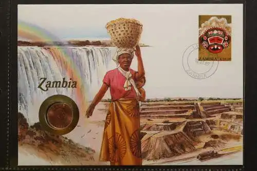 Sambia, Numisbrief, 10.7.1992 - 657118