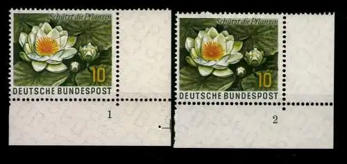 Deutschland (BRD), MiNr. 274, Eckr. rechts unten, FN 1 + 2, postfrisch - 608719