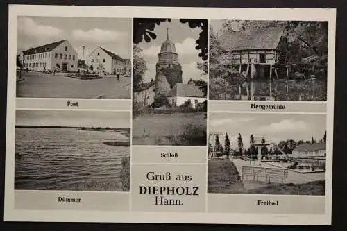 Diepholz, Post, Schloß, Hengemühle, Dümmer, Freibad - 422381