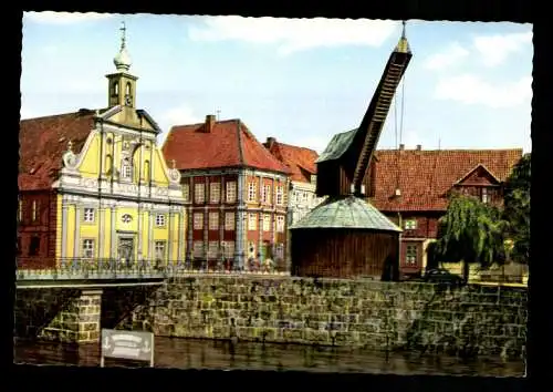 Lüneburg, Kaufhaus und Alter Kran - 413289