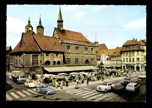 Göttingen, Rathaus mit Markt - 413309