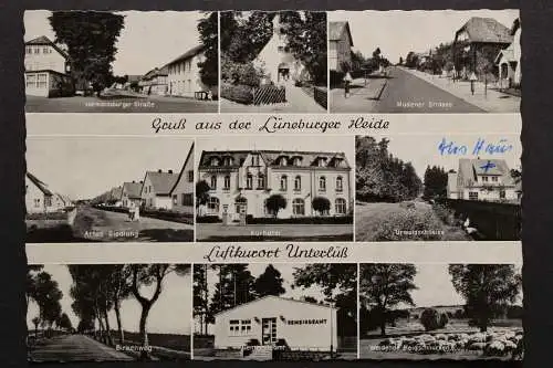 Unterlüß, Kirche, Kurhotel, Gemeindeamt, Straßenansichten - 422368