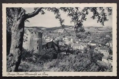 Münstereifel, Teilansicht mit Burg - 422412