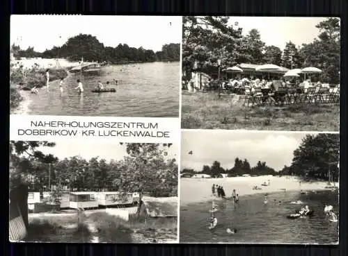 Dobbrikow, Kr. Luckenwalde, Badestrand, SB-Gaststätte "Seepalette" - 419532