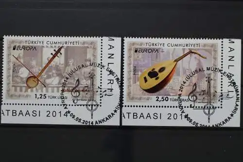 Türkei, MiNr. 4107-4108, Ecke rechts unten, gestempelt - 659181