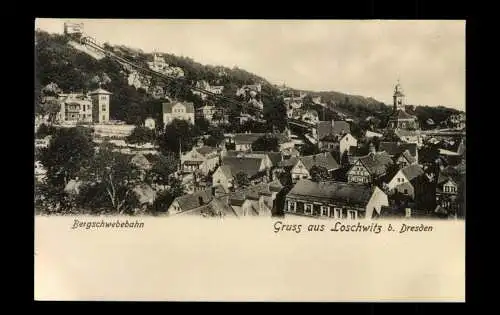 Loschwitz bei Dresden, Bergschwebebahn - 413692