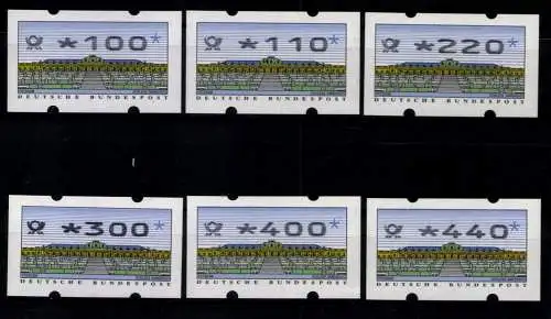 Deutschland Automaten, MiNr. 2, Type 2.3 V-Satz 3, o. Zn, postfrisch - 610714