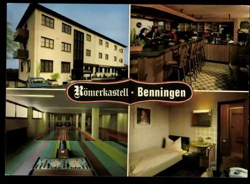 Benningen/Neckar, Hotel-Gasthof Römerkastell, Kegelbahn, Innenansichten - 420050