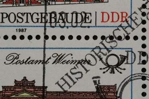 DDR, MiNr. 3069 PF I, Viererblock, gestempelt - 659375