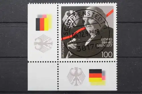 Deutschland (BRD), MiNr. 1904, Ecke li. unten, zentrischer Stempel, EST - 636899