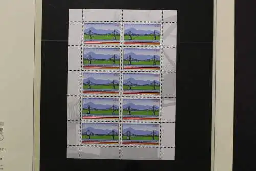 Österreich, MiNr. 2402-2456, Jahrgang 2003 postfrisch auf Lindner T - 707106