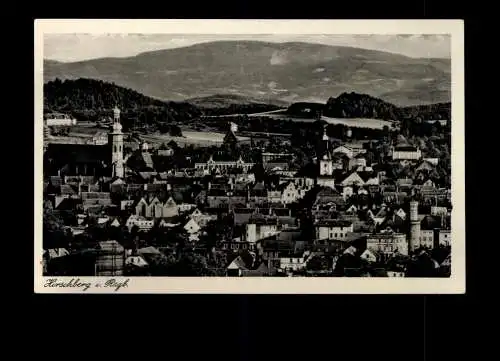 Hirschberg im Riesengebirge, Blick vom Hausberg - 414177