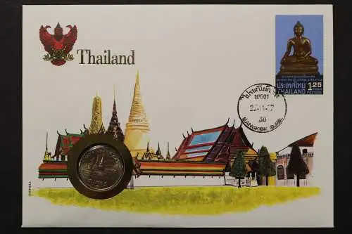 Thailand, Numisbrief, 21.11.87 - 659764