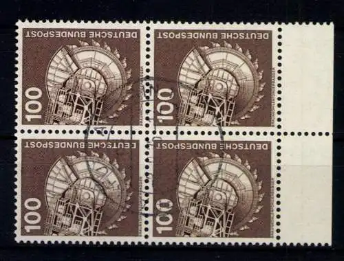 Deutschland (BRD), MiNr. 854, Viererblock, gestempelt - 611513