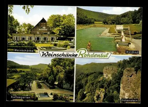 Hess.-Oldendorf, Weinschänke Rohdental, Waldbad ... - 413978