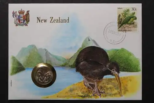 Neuseeland, Numisbrief, Kiwi 1986 - 659781