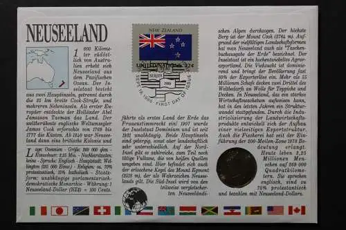 Neuseeland, Numisbrief, Kiwi 1986 - 659781