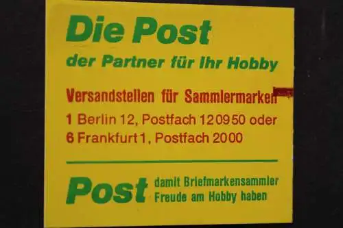 Deutschland (BRD), MiNr. MH 20 a I mit Zählbalken, postfrisch - 659050