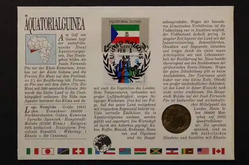 Äquatorialguinea, Numisbrief vom 28.5.90 - 659843