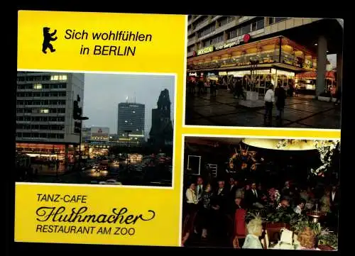 Berlin, Tanz-Cafe Huthmacher Restaurant am Zoo - 414555