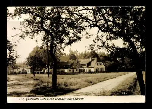 Dresden - Langebrück, HO Gaststätte Hofewiese - 414632