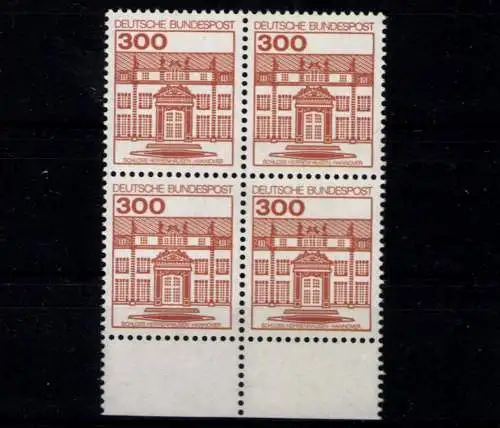 Deutschland (BRD), MiNr. 1143 A I, VB, Unterrand, postfrisch - 611592