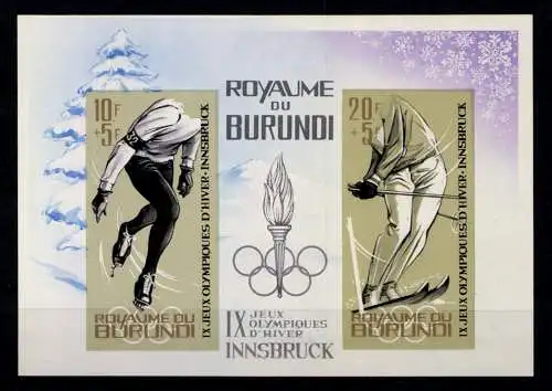 Burundi, MiNr. Block 3 B, postfrisch - 611861