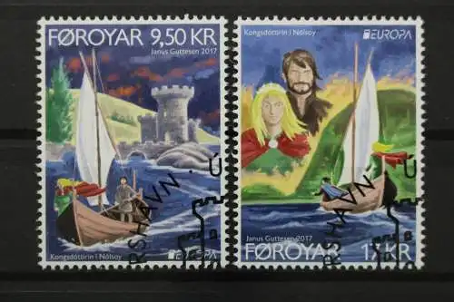 Färöer, MiNr. 892-893, gestempelt - 659464