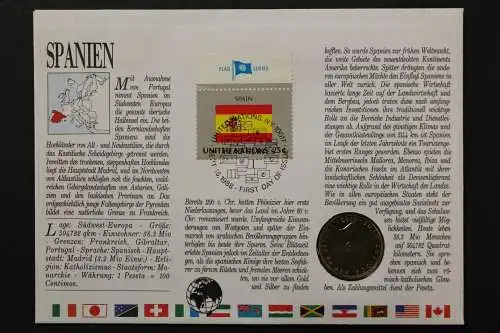 Spanien, Stierkampf, Numisbrief vom 28.4.89 - 659805