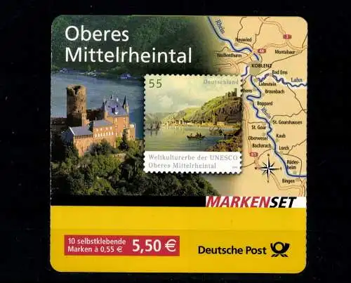 Deutschland (BRD), MiNr. MH 63 a, 2537, Braunbach, gestempelt - 611317