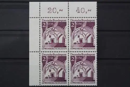 Deutschland, MiNr. 503, Viererblock Ecke links oben, postfrisch - 660930