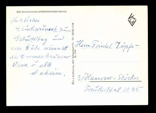 Emmershausen, OT v. Weilrad, 4 Bilderkarte - 415190