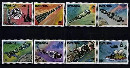 Ruanda, MiNr. 835-842, postfrisch - 612130