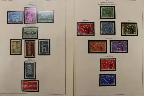 Europa Union (CEPT) 1956-1972, gestempelte Sammlung - 707219