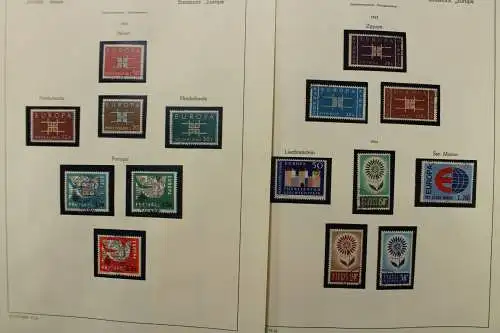 Europa Union (CEPT) 1956-1972, gestempelte Sammlung - 707219