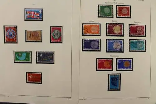 Europa Union (CEPT) 1956-1972, gestempelte Sammlung - 707219