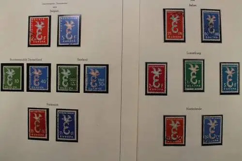 Europa Union (CEPT) 1956-1972, gestempelte Sammlung - 707219