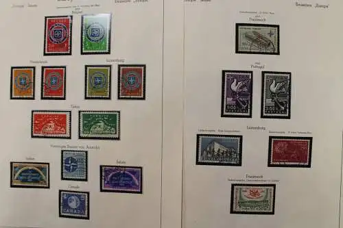 Europa Union (CEPT) 1956-1972, gestempelte Sammlung - 707219