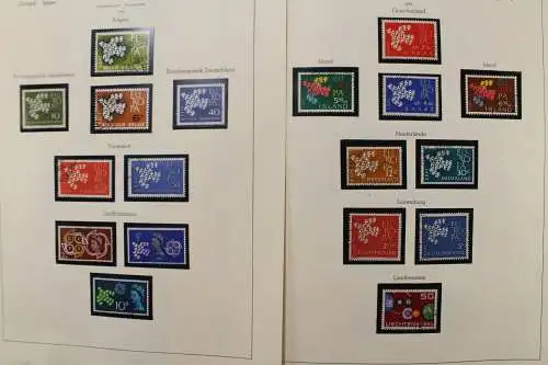 Europa Union (CEPT) 1956-1972, gestempelte Sammlung - 707219