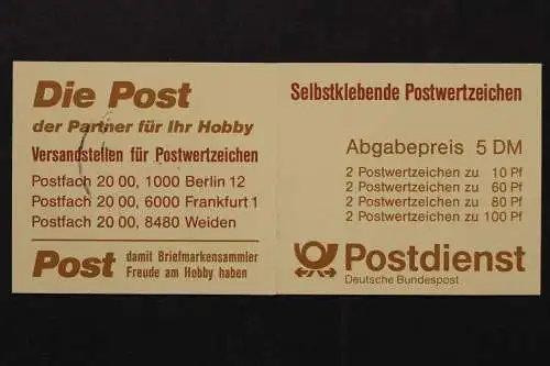 Deutschland (BRD), MiNr. MH 27 I, Tagesstempel Juni 1991 - 661160