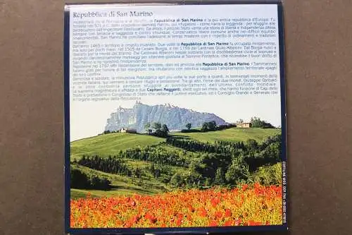 San Marino, Kursmünzensatz 2004 incl. 5 Euro, Stempelglanz - 801457B