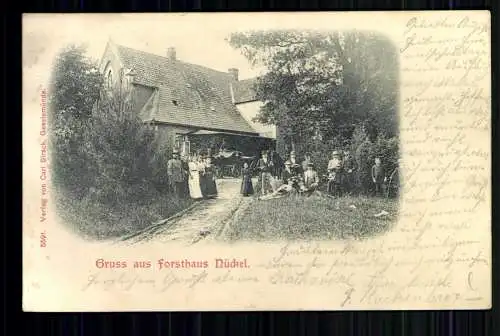 Nückel, Forsthaus bei Coxstedt, schöne Karte - 415928