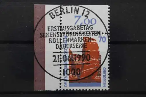 Berlin, MiNr. 874, Ecke li. oben, zentrisch Berlin 12, gestempelt - 640365